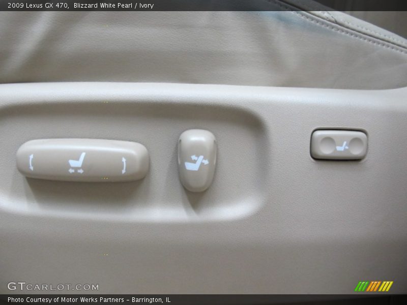 Blizzard White Pearl / Ivory 2009 Lexus GX 470