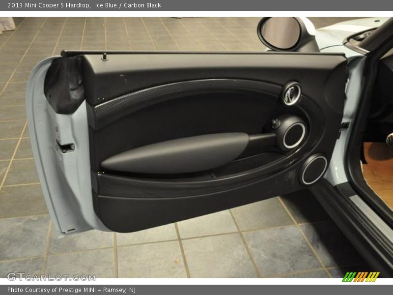 Ice Blue / Carbon Black 2013 Mini Cooper S Hardtop