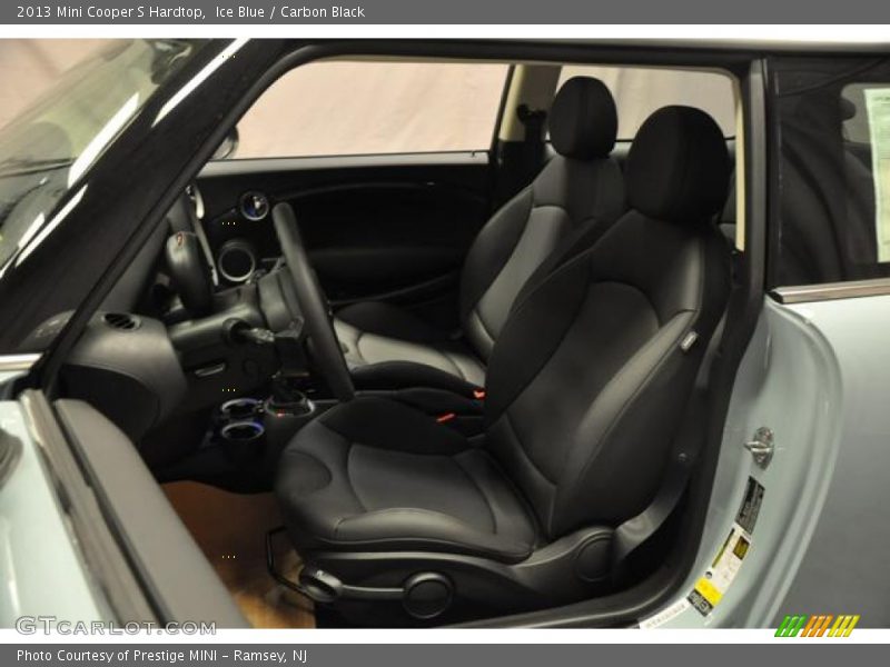 Ice Blue / Carbon Black 2013 Mini Cooper S Hardtop