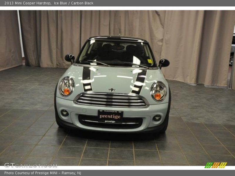 Ice Blue / Carbon Black 2013 Mini Cooper Hardtop