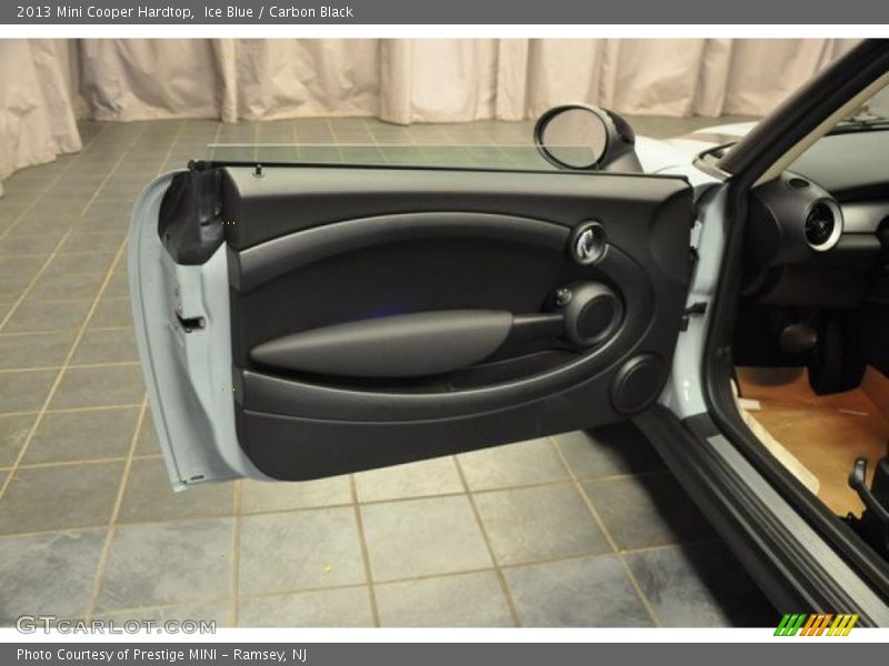 Ice Blue / Carbon Black 2013 Mini Cooper Hardtop