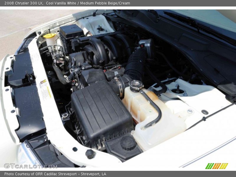 Cool Vanilla White / Medium Pebble Beige/Cream 2008 Chrysler 300 LX