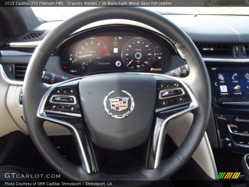 Graphite Metallic / Jet Black/Light Wheat Opus Full Leather 2013 Cadillac XTS Platinum FWD