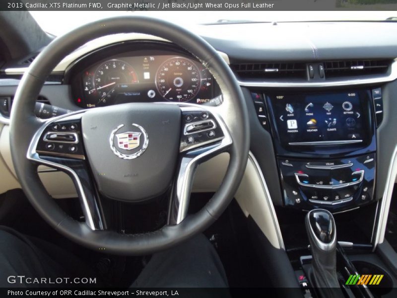 Graphite Metallic / Jet Black/Light Wheat Opus Full Leather 2013 Cadillac XTS Platinum FWD