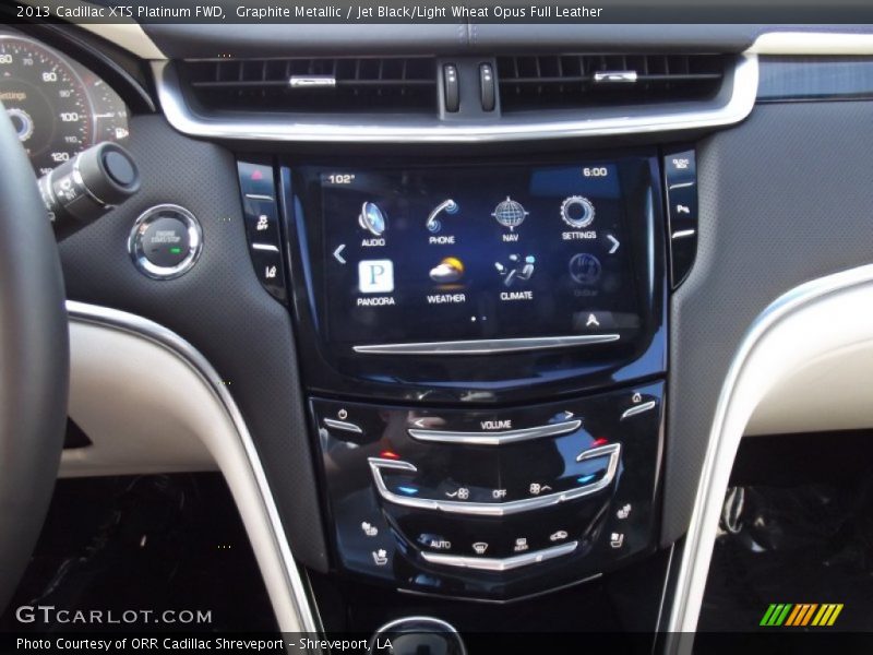 Graphite Metallic / Jet Black/Light Wheat Opus Full Leather 2013 Cadillac XTS Platinum FWD