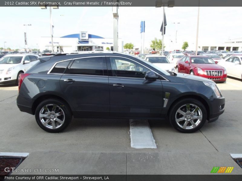 Gray Flannel Metallic / Titanium/Ebony 2012 Cadillac SRX Performance