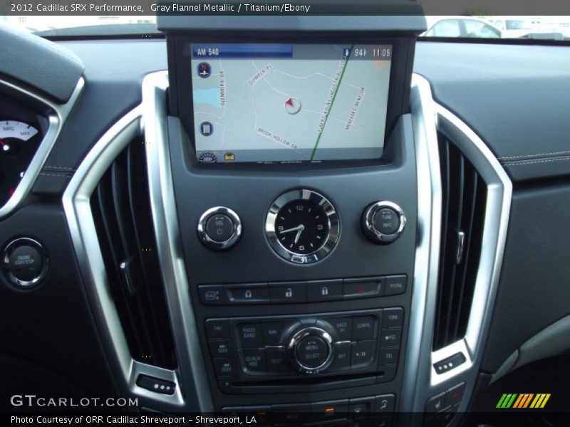 Gray Flannel Metallic / Titanium/Ebony 2012 Cadillac SRX Performance
