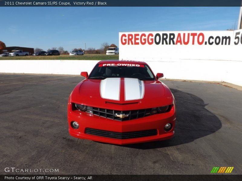 Victory Red / Black 2011 Chevrolet Camaro SS/RS Coupe