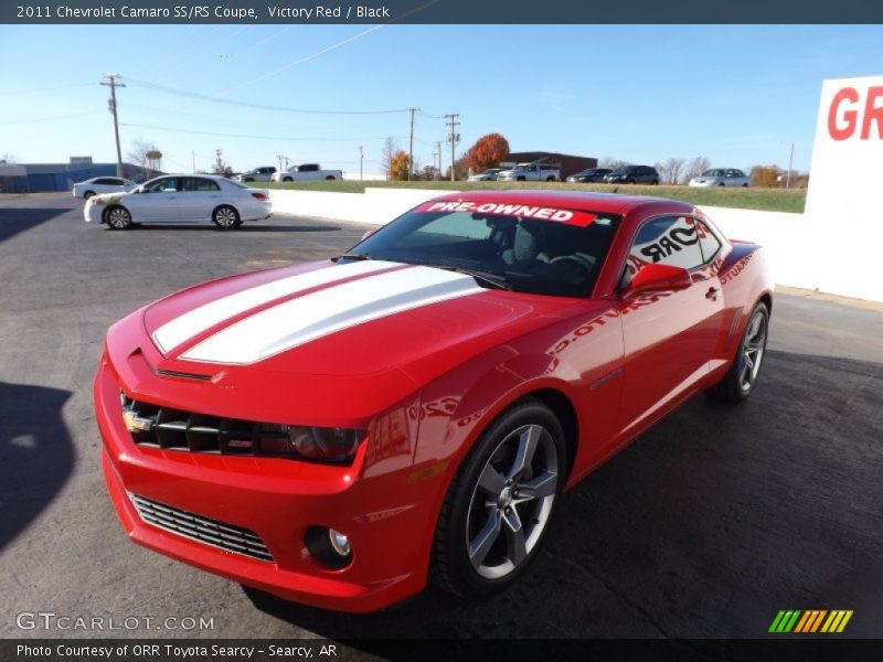 Victory Red / Black 2011 Chevrolet Camaro SS/RS Coupe