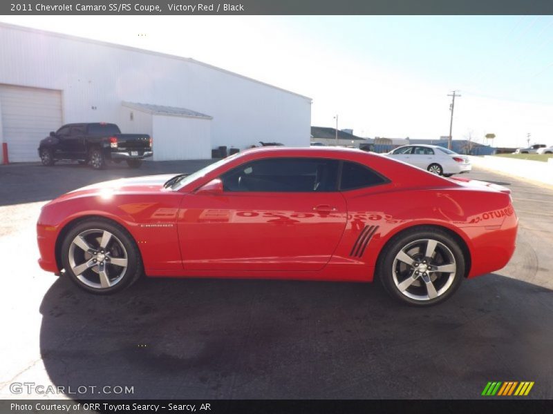 Victory Red / Black 2011 Chevrolet Camaro SS/RS Coupe