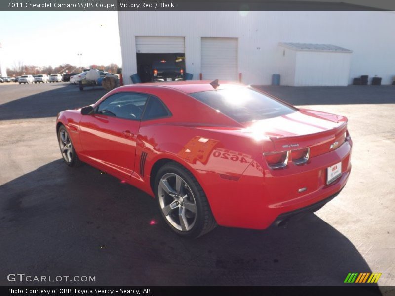 Victory Red / Black 2011 Chevrolet Camaro SS/RS Coupe