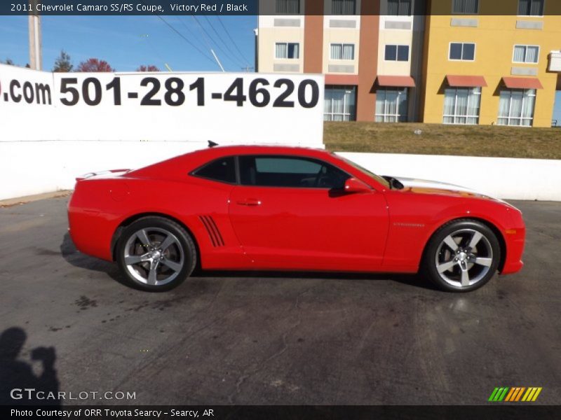 Victory Red / Black 2011 Chevrolet Camaro SS/RS Coupe