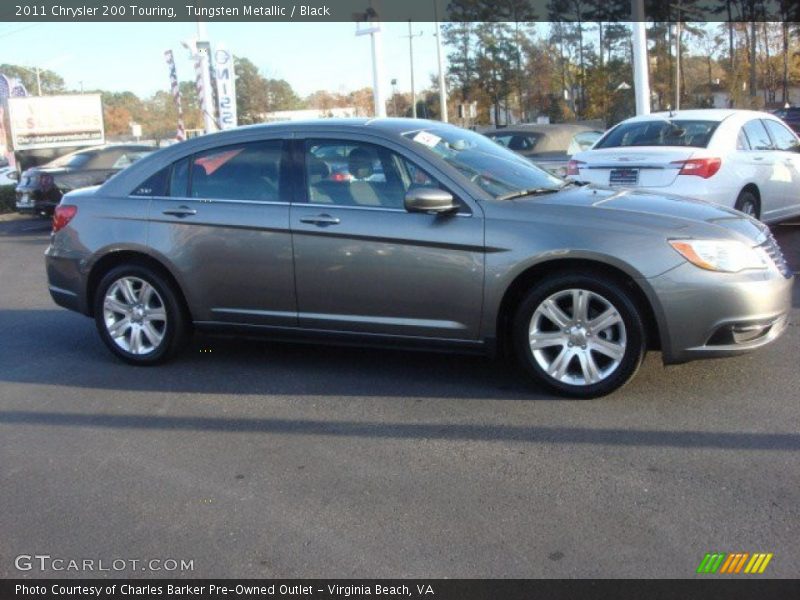 Tungsten Metallic / Black 2011 Chrysler 200 Touring