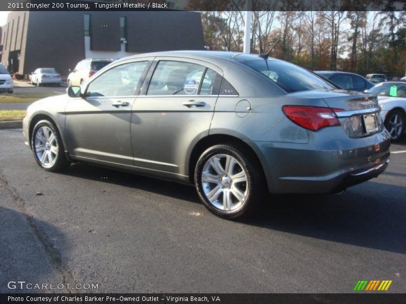 Tungsten Metallic / Black 2011 Chrysler 200 Touring