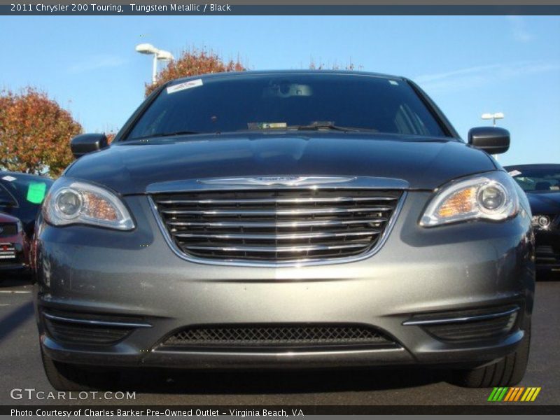 Tungsten Metallic / Black 2011 Chrysler 200 Touring