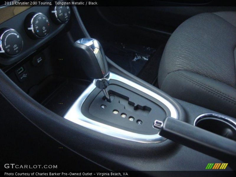 Tungsten Metallic / Black 2011 Chrysler 200 Touring