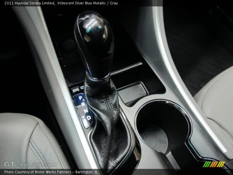 Iridescent Silver Blue Metallic / Gray 2011 Hyundai Sonata Limited