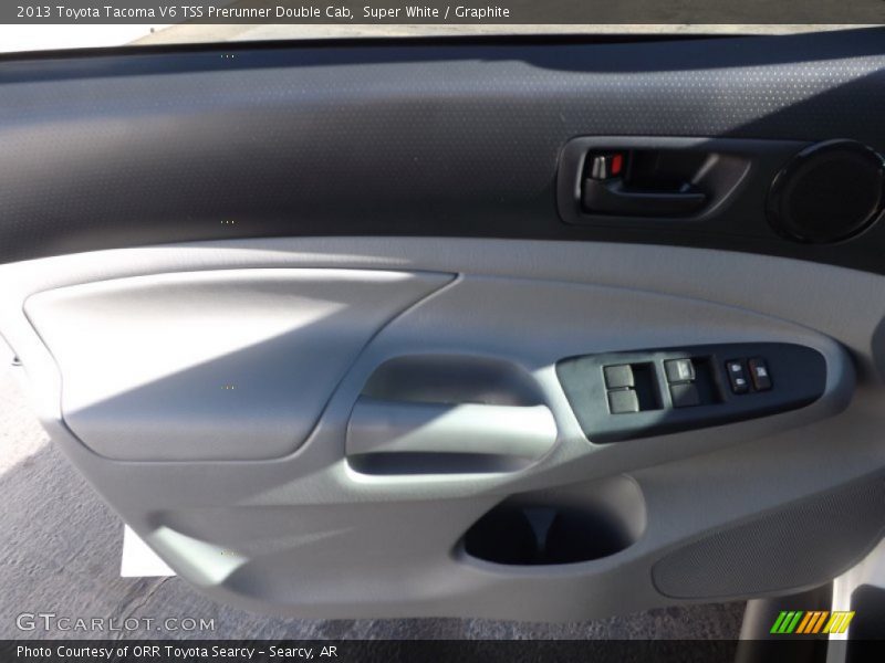 Super White / Graphite 2013 Toyota Tacoma V6 TSS Prerunner Double Cab