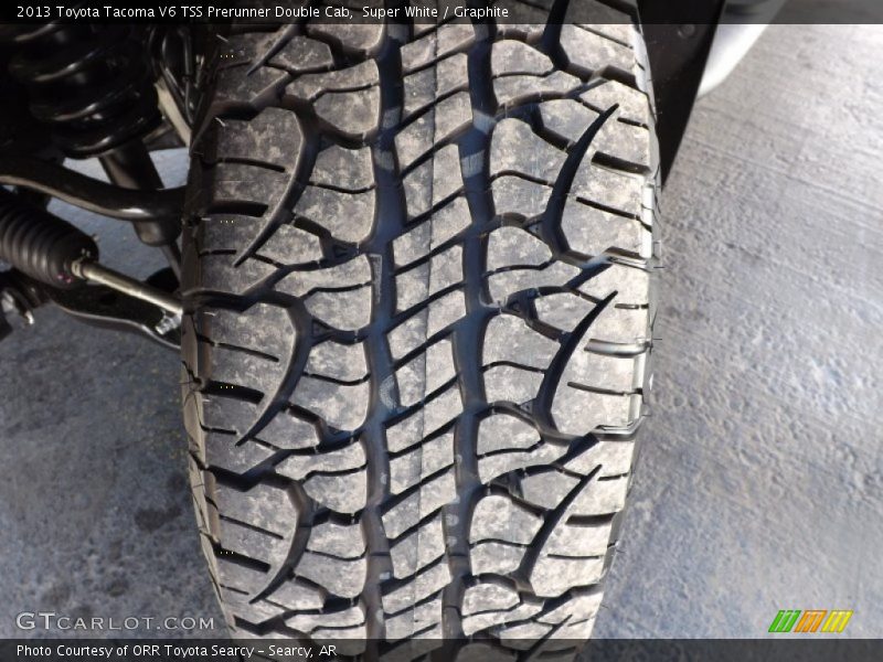 Super White / Graphite 2013 Toyota Tacoma V6 TSS Prerunner Double Cab