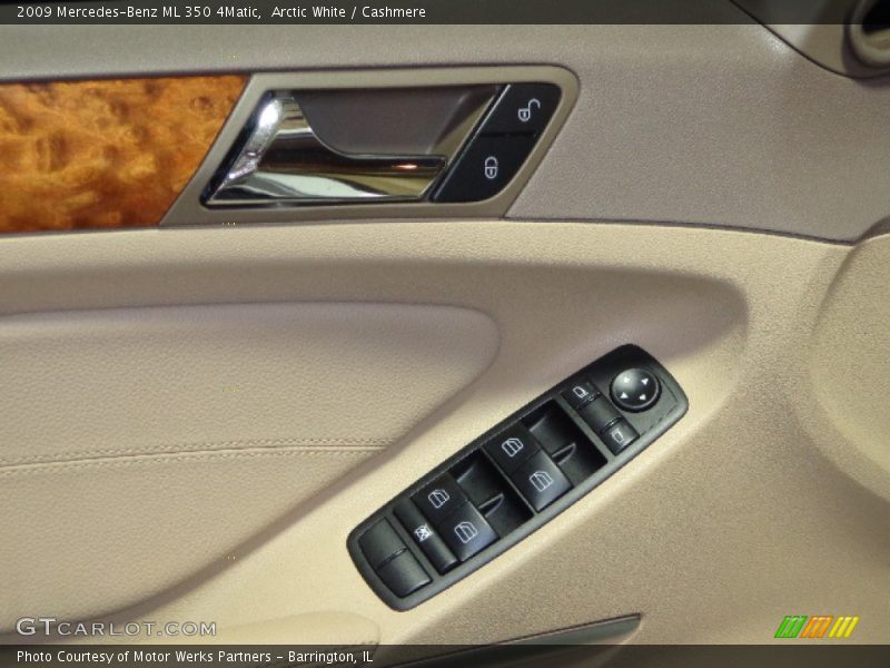 Arctic White / Cashmere 2009 Mercedes-Benz ML 350 4Matic