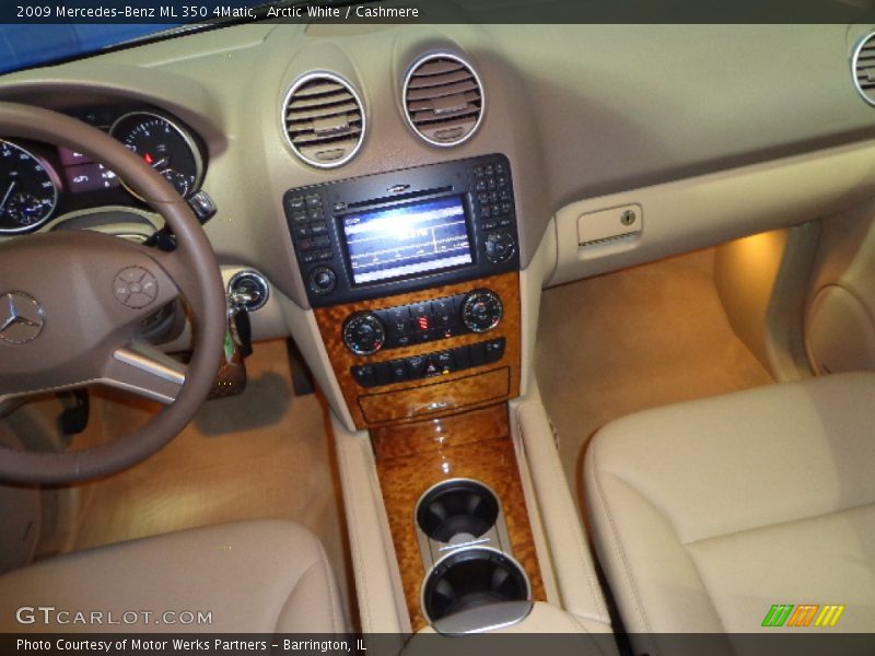 Arctic White / Cashmere 2009 Mercedes-Benz ML 350 4Matic