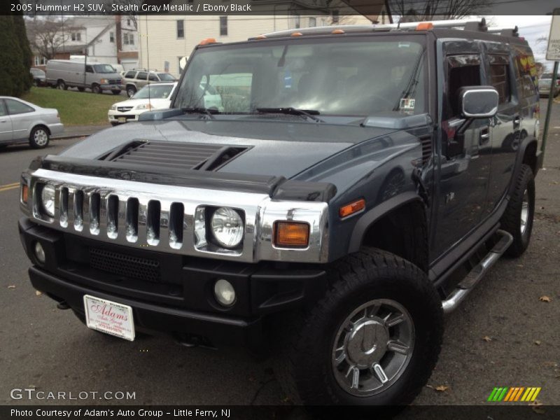 Stealth Gray Metallic / Ebony Black 2005 Hummer H2 SUV