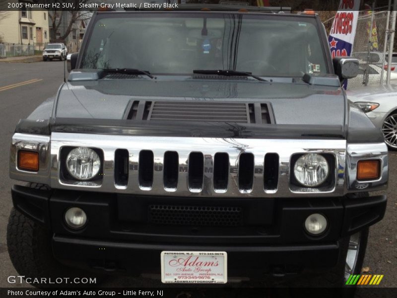 Stealth Gray Metallic / Ebony Black 2005 Hummer H2 SUV