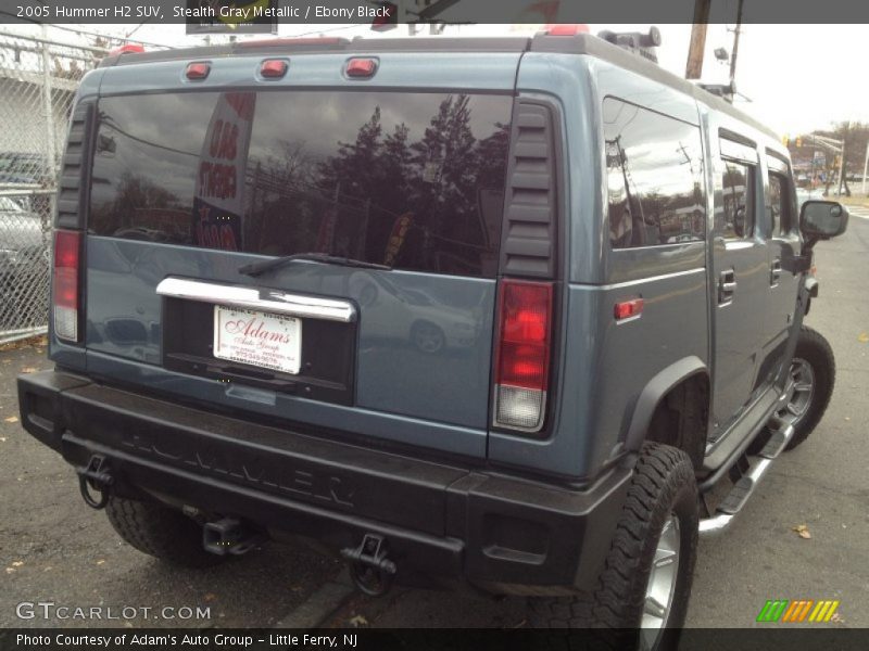 Stealth Gray Metallic / Ebony Black 2005 Hummer H2 SUV