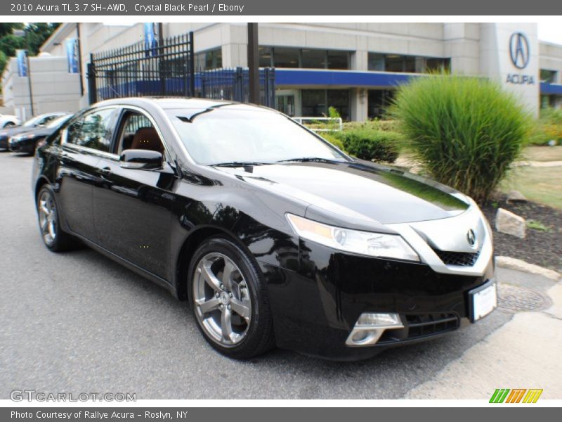 Crystal Black Pearl / Ebony 2010 Acura TL 3.7 SH-AWD