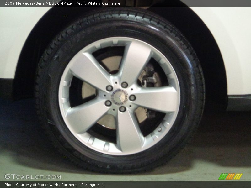 Arctic White / Cashmere 2009 Mercedes-Benz ML 350 4Matic