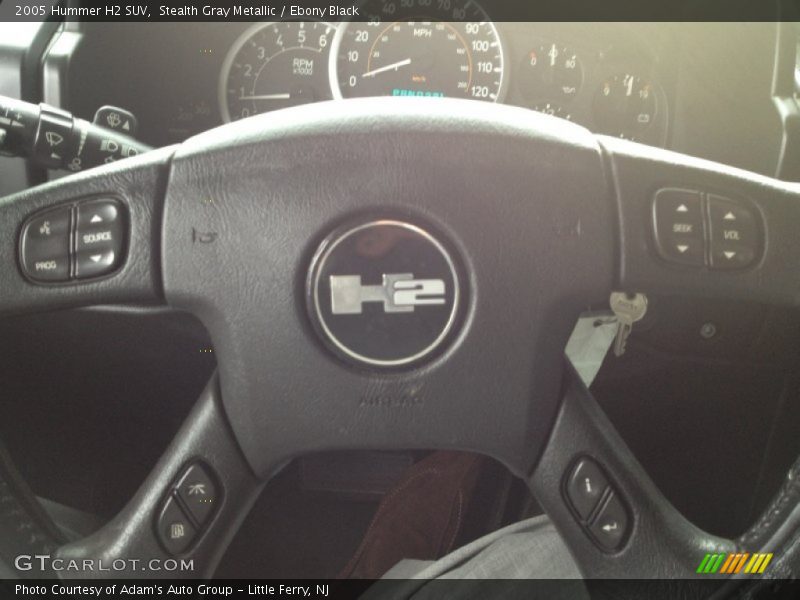 Stealth Gray Metallic / Ebony Black 2005 Hummer H2 SUV