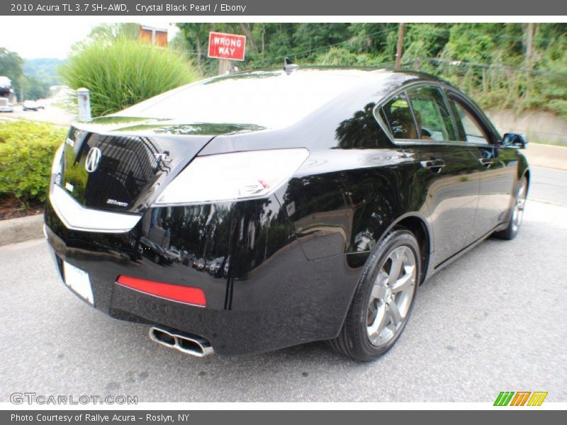 Crystal Black Pearl / Ebony 2010 Acura TL 3.7 SH-AWD
