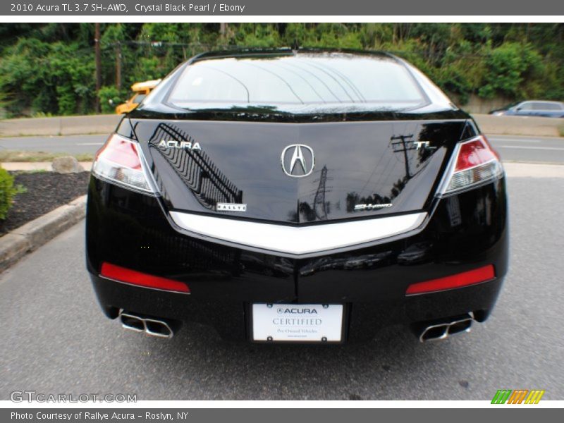 Crystal Black Pearl / Ebony 2010 Acura TL 3.7 SH-AWD