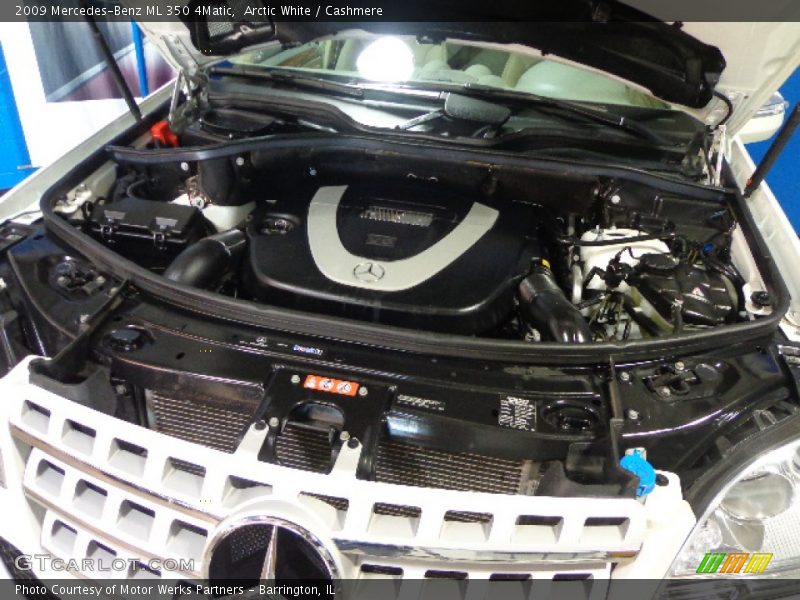 Arctic White / Cashmere 2009 Mercedes-Benz ML 350 4Matic
