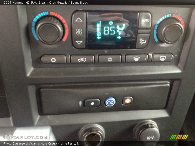 Stealth Gray Metallic / Ebony Black 2005 Hummer H2 SUV