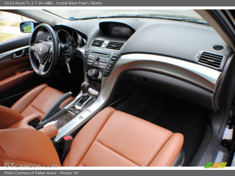 Crystal Black Pearl / Ebony 2010 Acura TL 3.7 SH-AWD