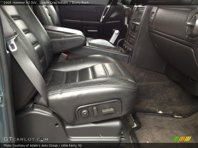 Stealth Gray Metallic / Ebony Black 2005 Hummer H2 SUV