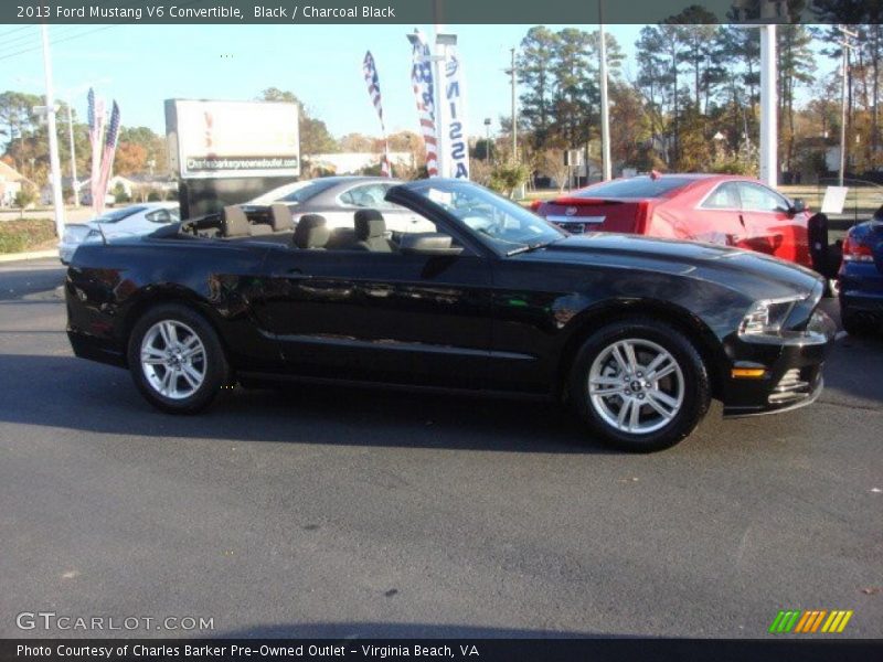 Black / Charcoal Black 2013 Ford Mustang V6 Convertible