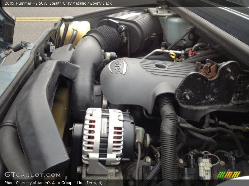Stealth Gray Metallic / Ebony Black 2005 Hummer H2 SUV