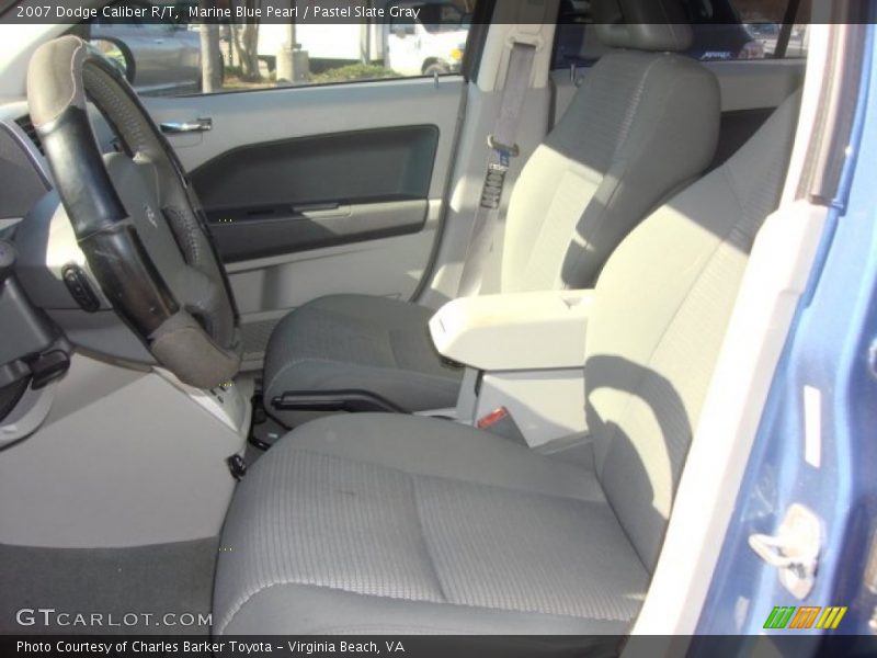 Marine Blue Pearl / Pastel Slate Gray 2007 Dodge Caliber R/T