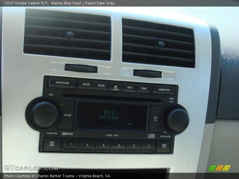 Marine Blue Pearl / Pastel Slate Gray 2007 Dodge Caliber R/T