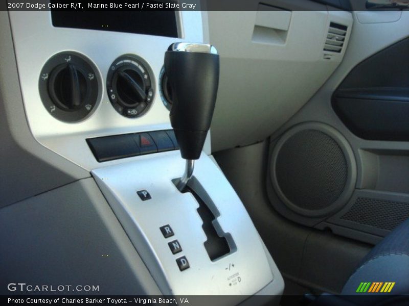 Marine Blue Pearl / Pastel Slate Gray 2007 Dodge Caliber R/T