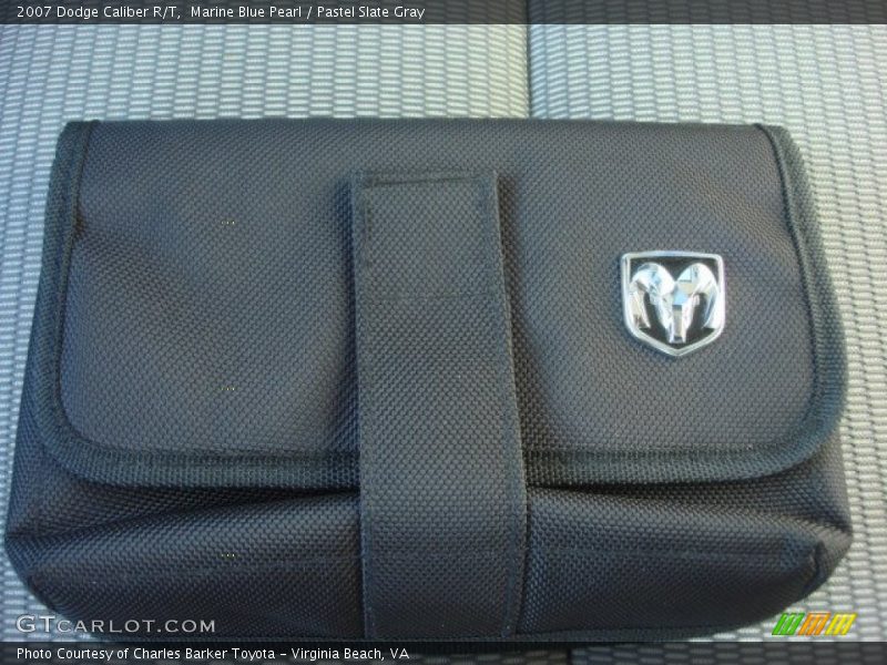 Marine Blue Pearl / Pastel Slate Gray 2007 Dodge Caliber R/T