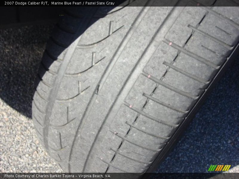 Marine Blue Pearl / Pastel Slate Gray 2007 Dodge Caliber R/T