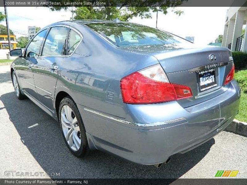 Lakeshore Slate / Stone 2008 Infiniti M 35x AWD Sedan