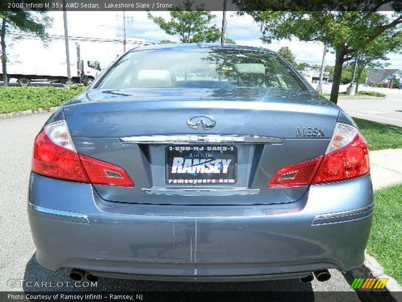 Lakeshore Slate / Stone 2008 Infiniti M 35x AWD Sedan