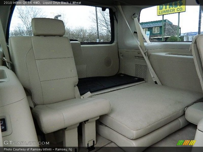 Rear Seat of 2010 QX 56 4WD