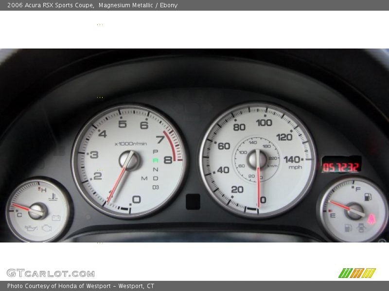 Magnesium Metallic / Ebony 2006 Acura RSX Sports Coupe