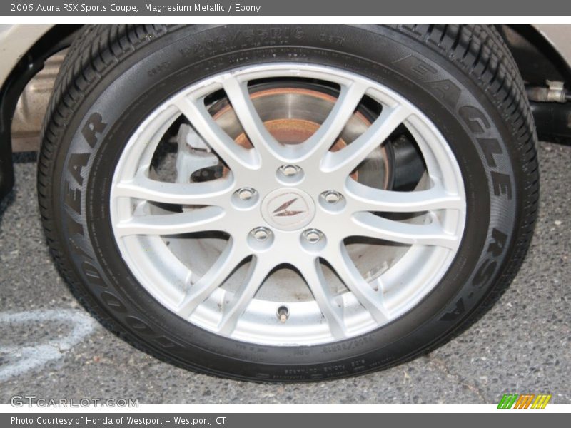 Magnesium Metallic / Ebony 2006 Acura RSX Sports Coupe