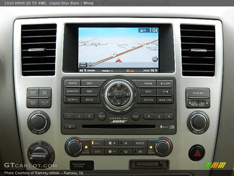 Navigation of 2010 QX 56 4WD